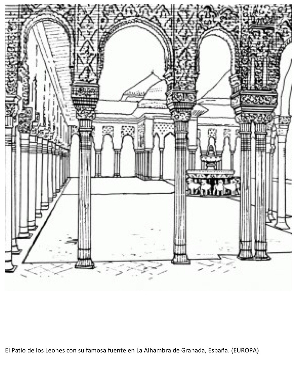 divertidas hijos dibujo dibujar alhambra granada visitar